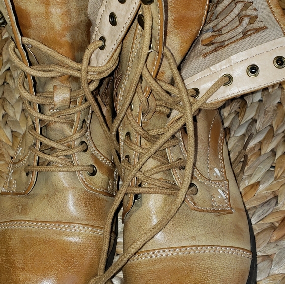 Rampage ankle woven tie bootie boot - Picture 2 of 5